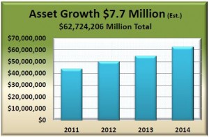Chart - asset growth