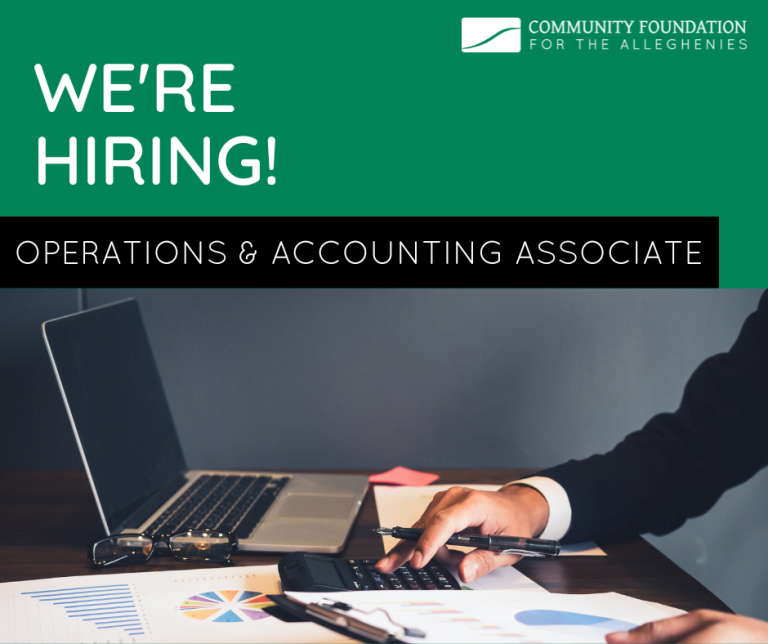 Now Hiring: Operations & Accounting Associate