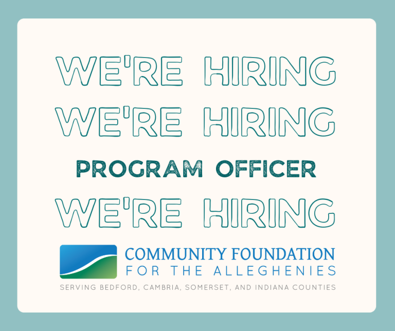 We’re Hiring! Are You Our Next Program Officer?